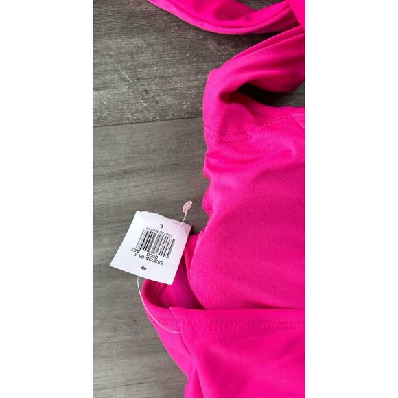 Old Navy Pink Purple Two Piece Swimsuit Size L NWT Underwire - Picture 6 of 7